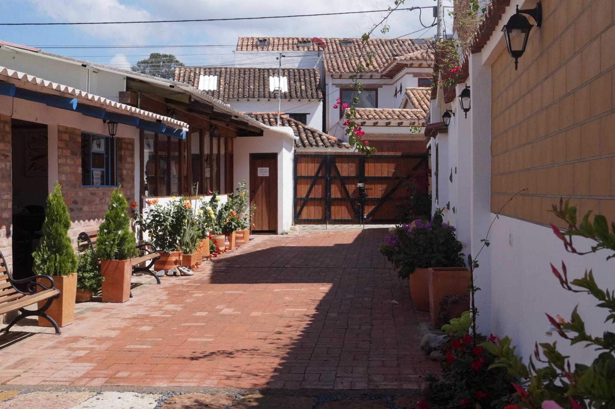 Hospedaje Plaza Villa De Leyva Exteriör bild